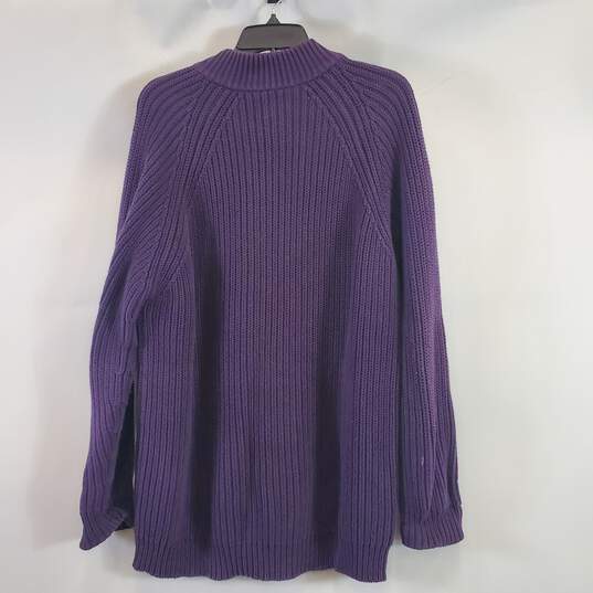 Ralph Lauren Men Purple Knit Sweater 1X image number 4