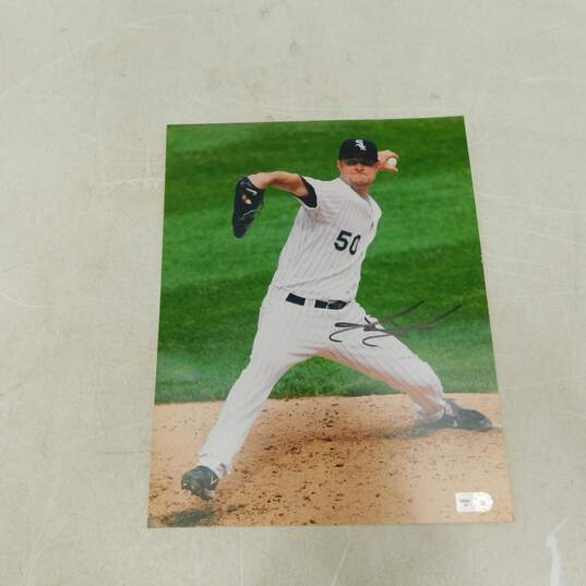 John Danks Autographed 8x10 w/ COA Chicago White Sox image number 2