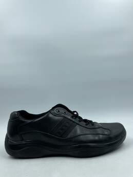 Authentic Prada America's Cup Black Sneakers M 10E