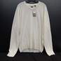 Dockers Men's Ivory LS V-Neck Sweater Sze XL NWT image number 1