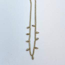 Designer Kendra Scott Gold-Tone Lobster Clasp Fashionable Link Chain Necklace alternative image