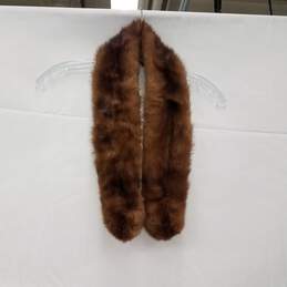 Schumaker Fur Co Mink Fur Collar 32"