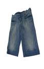 Womens Blue Regular Fit Medium Wash Denim Capri Jeans Size 27 image number 2