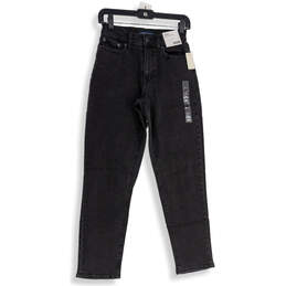 NWT Womens Black Aero Curvy Stretch 5-Pocket Design Mom Jeans Size 00 R