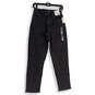 NWT Womens Black Aero Curvy Stretch 5-Pocket Design Mom Jeans Size 00 R image number 1