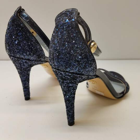 Chaira Ferragni Glitter Blue Women Pump Heels US 6.5 image number 4