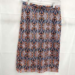 Moulinette Soeurs Women's Multicolor Embroidered Mini Skirt Size 0