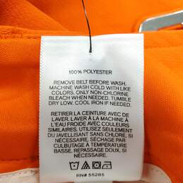 Express Women Orange Crop Dress Pants Sz 00R NWT alternative image