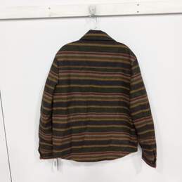 Pendleton Men's Mount Hood Green Plaid Wool Blend Flannel Shirt Jacket Sz M NWT alternative image