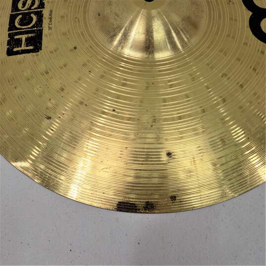 Meinl Brand HCS Model 18 Inch Crash-Ride Cymbal image number 8