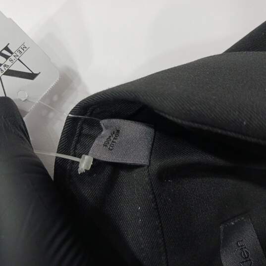 Men's Black Button-Up Dress Shirt Size 17.5 NWT image number 3