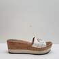 Michael Kors ST15I Women's Sandals White Size 10M image number 1