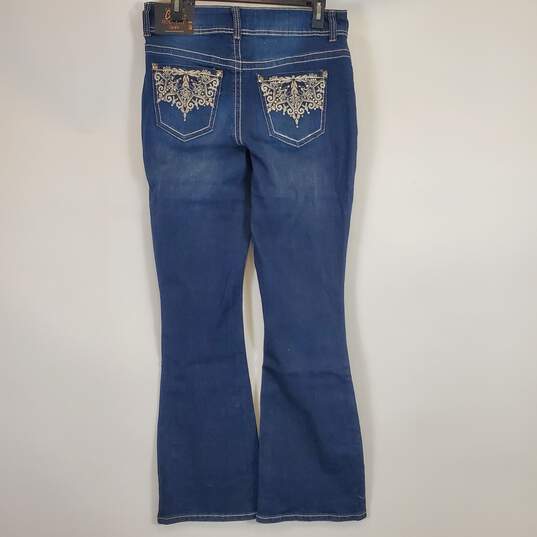 Copper Flash Women Blue Bootcut Jeans Sz 8 NW image number 2