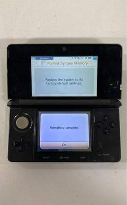 Nintendo 3DS Handheld (CTR-001) for Parts/Repair - Cosmo Black