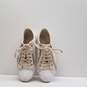 Coach Empire Zipper Ivory Leather Casual Shoes Women's Size 8.5B image number 6