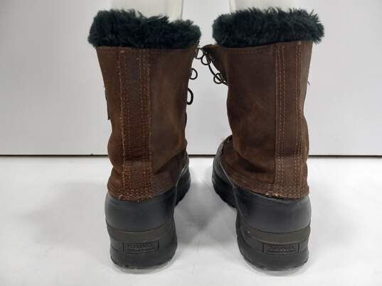 Sorel Men's 10" Rubber Toe Duck/Work/Hunting/Winter Boots Size image number 4