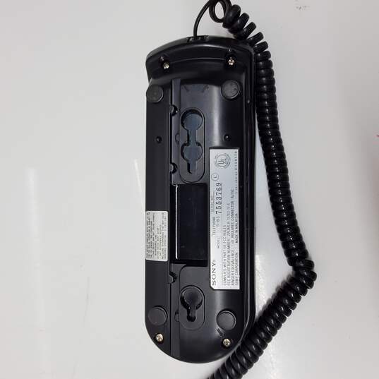 Vintage Sony IT-B3 Corded Landline Wall Telephone Untested image number 3
