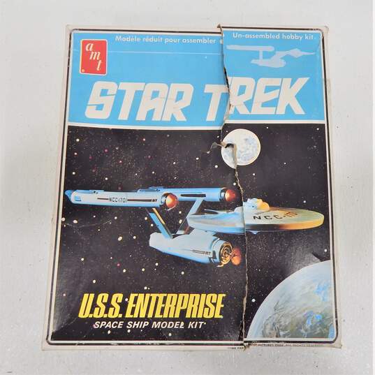 1968 AMT Star Trek USS Enterprise Model Kit S951 image number 5