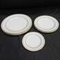 Bundle of 5 White Noritake Plates In Various Sizes image number 1