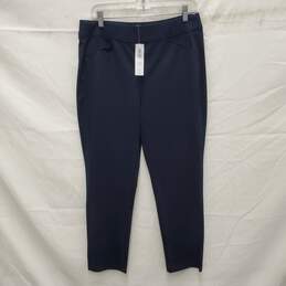 NWT Chico's Traveler Collection Dark Blue Ankle High Crepe Pants Size 1.5