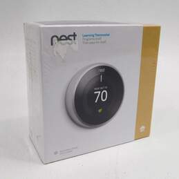 Google Nest 3rd Generation Wi-Fi Learning Thermostat T3007ES - Stainless Steel alternative image