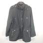 Michael Kors Women Black Windbreaker Jacket Sz 2XL image number 1