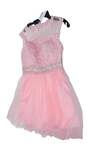 Women's Pink Homecoming Dress Size S image number 2