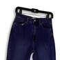 Womens Blue Denim Medium Wash Pockets Comfort Straight Leg Jeans Size 28 image number 3