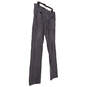 Mens Gray Dark Wash Flat Front Straight Leg Denim Jeans Size W 34 image number 1
