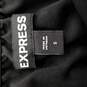 Express Women Black Pleated Mini Dress S image number 3