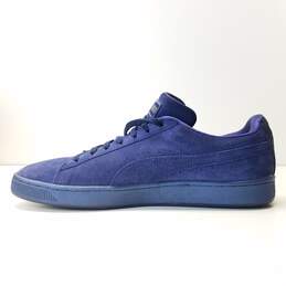 PUMA 363872-01 Classic Navy Blue Suede Lace Up Sneakers Men's Size 11 alternative image