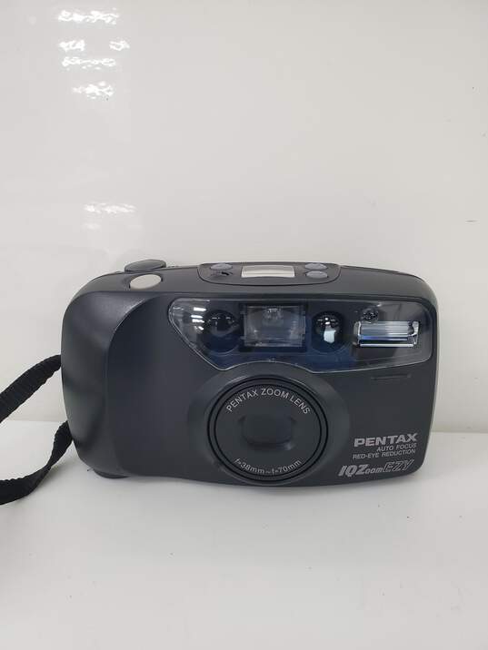 PENTAX IQZOOM-EZY 35mm CAMERA W/38-70mm ZOOM LENS Untested image number 1