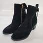 Ugg Australia Fraise Whipstitch Black Suede Boots Size 10 image number 5