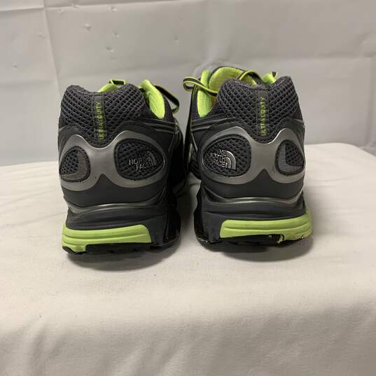 Green And Grey The North Face Running Shoes Size:10.5 image number 6