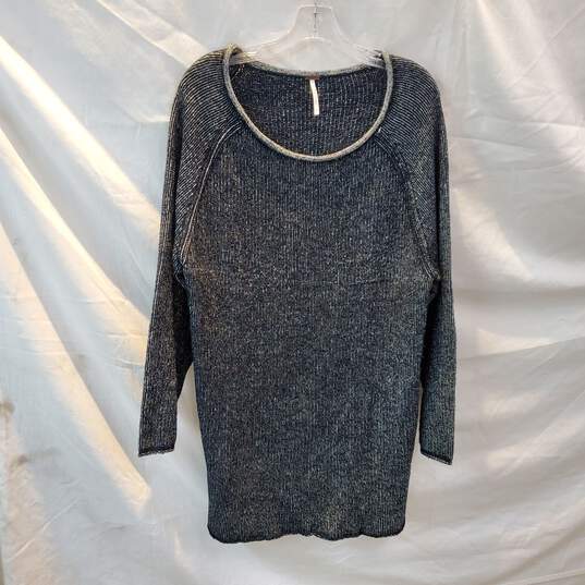 Free People Long Sleeve Knit Tunic Sweater Women's Size M image number 1