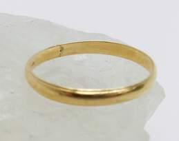 Vintage 14K Yellow Gold Solid Wedding Band 2.1g