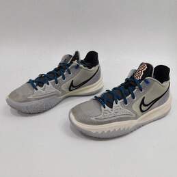 Nike Kyrie 4 Gray Fog Sapphire Blue Men's Shoes Size 15 alternative image