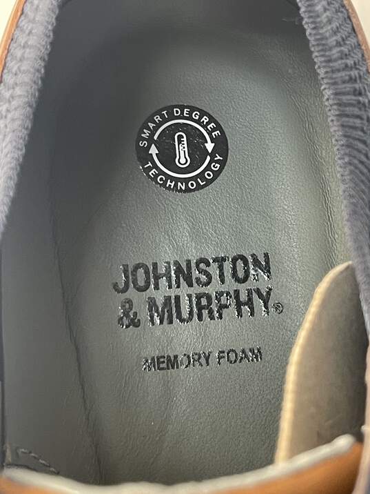 Johnson & Murphy Men's Navy Blue Knit Casual Shoe 12M IOB image number 5