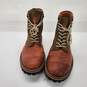 1883 by Wolverine 'Tomas' Plain Toe Brown Leather Boots Men's Size 13 image number 2