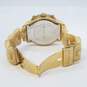 Michael Kors 42mm Gold Tone Case MOP Dial Chronograph Quartz Watch image number 4