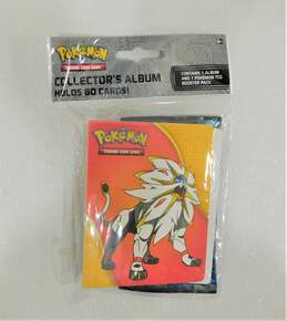 Pokemon TCG S&M Solgaleo 60-Card Mini Binder + Pack Sealed