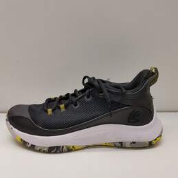 Under Armour Curry 3Z5 (GS) Athletic Shoes Black Yellow White 3023530-004 Size 7Y Women's Size 8.5 alternative image