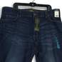 NWT Mens Blue Extreme Motion Denim Dark Wash Bootcut Leg Jeans Size 42x30 image number 3