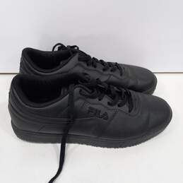 Fila Men's Vulc 13 Black Leather Sneakers Size 10 alternative image