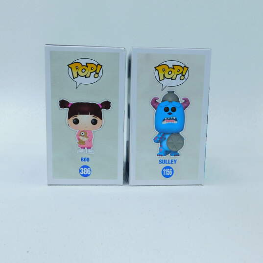 Funko Pop! Disney Pixar Monsters, Inc. 386 Boo and 1156 Sulley image number 2