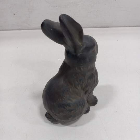 Ceramic Cast Bunny Figurine image number 3