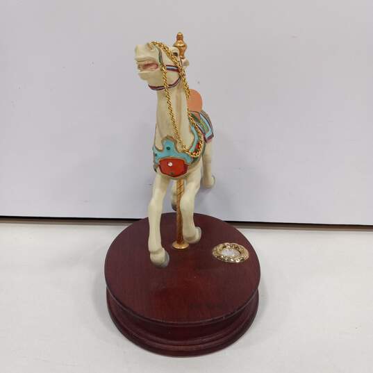 Hallmark Galleries Tobin Fraley American Carousel Collection Limited Edition Signed Figurine image number 5