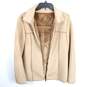 Real Clothes Women Brown Suede Jacket Sz 8 image number 1