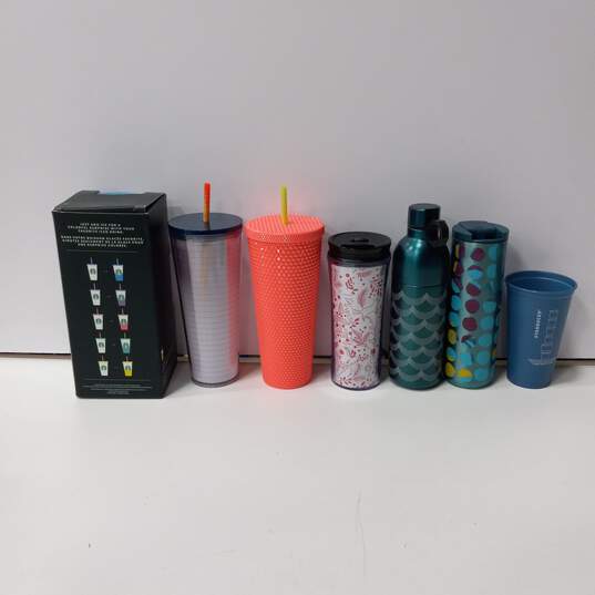 Starbucks Travel Tumblers Assorted 7pc Lot image number 2