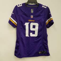 Mens Purple Minnesota Vikings Adam Thielen #19 Football NFL Jersey Size L